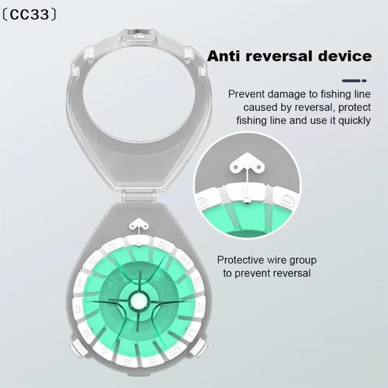 탄소 섬유 낚싯줄 보관함, 다용도 권선판, 역회전 방지 - Fishing Line Cutter 리뷰 및 가격