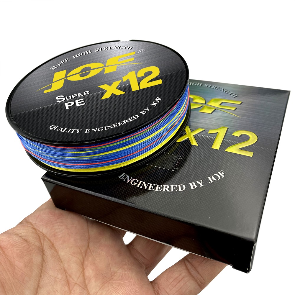 JOF X12 500M 300M 꼰 낚싯줄, 12 가닥 - Ice Fishing Line 리뷰 및 가격